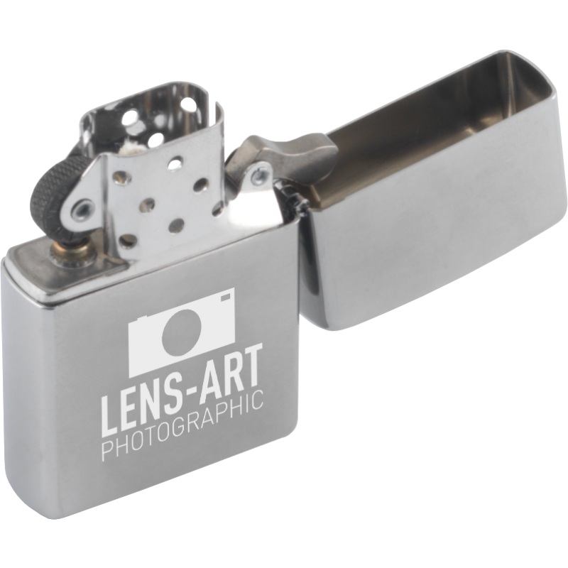 Zippo Lighter Chrome DigitalBlanks